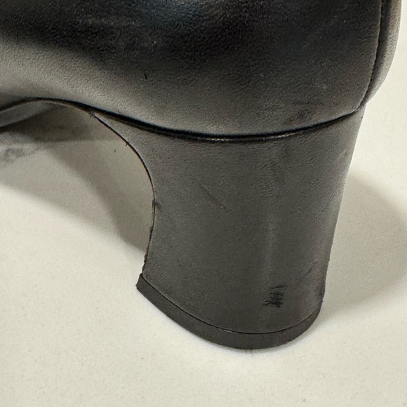 AGL Black Heels Sleek Minimalist Design - Picture 10 of 16